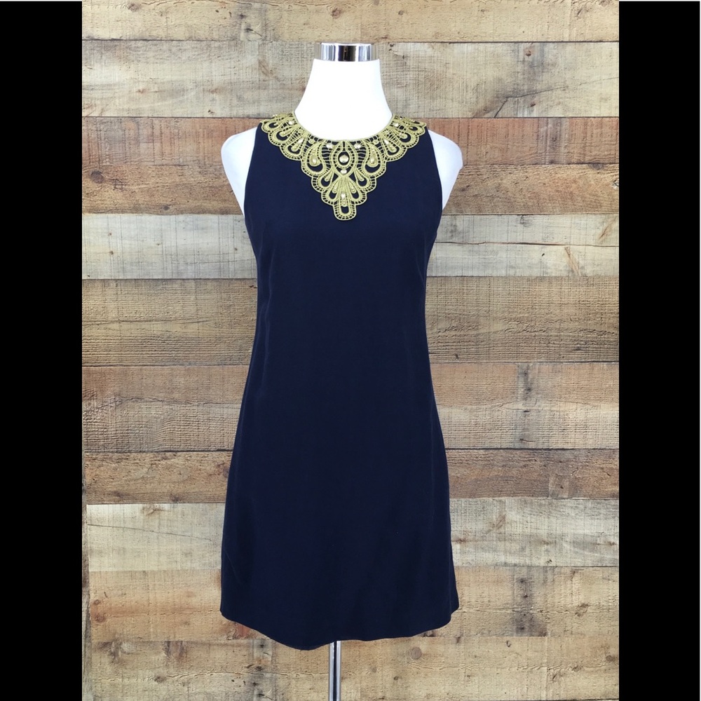 Eliza J Women's Embroidery Neckline‎ Dress Size 0